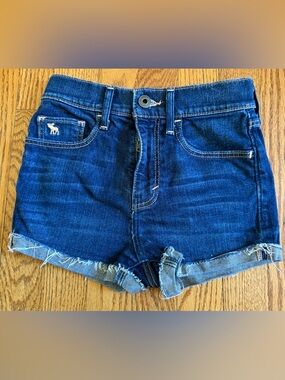 Abercrombie kids Dark Blue Denim girls Shorts